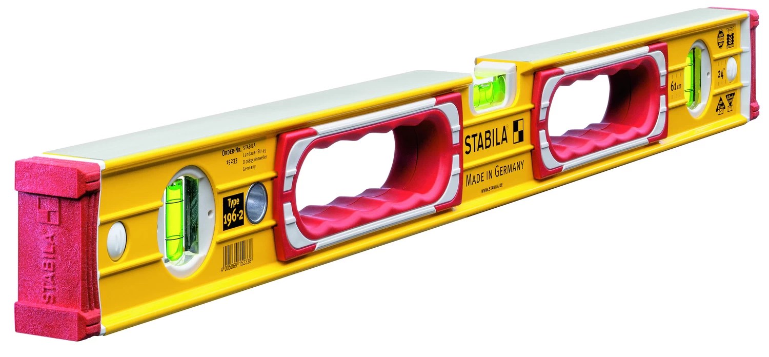 STABILA 37424 Type 196 24 inch / 61 cm Heavy Duty Level