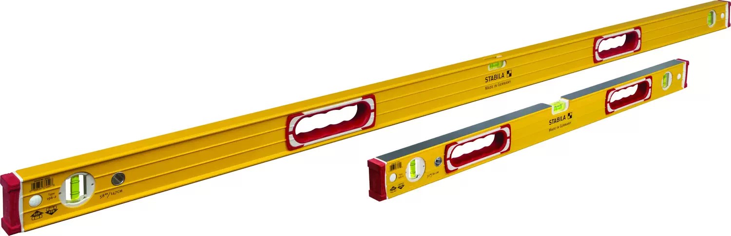 STABILA 37832 Spirit levels, Type 196 Tiler Set 58"/32"