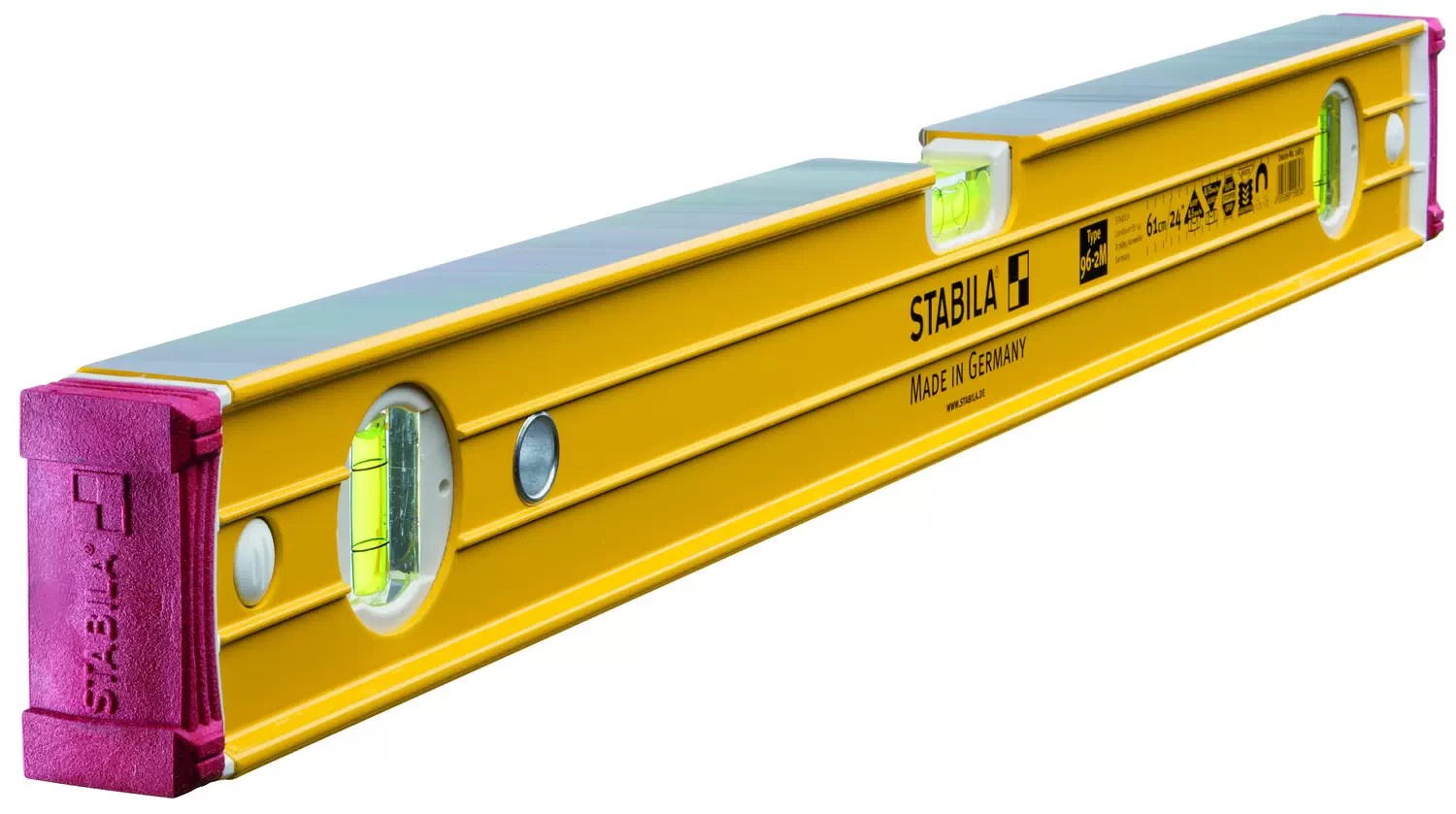 STABILA 38624 Type 96M 24 inch heavy duty magnetic level