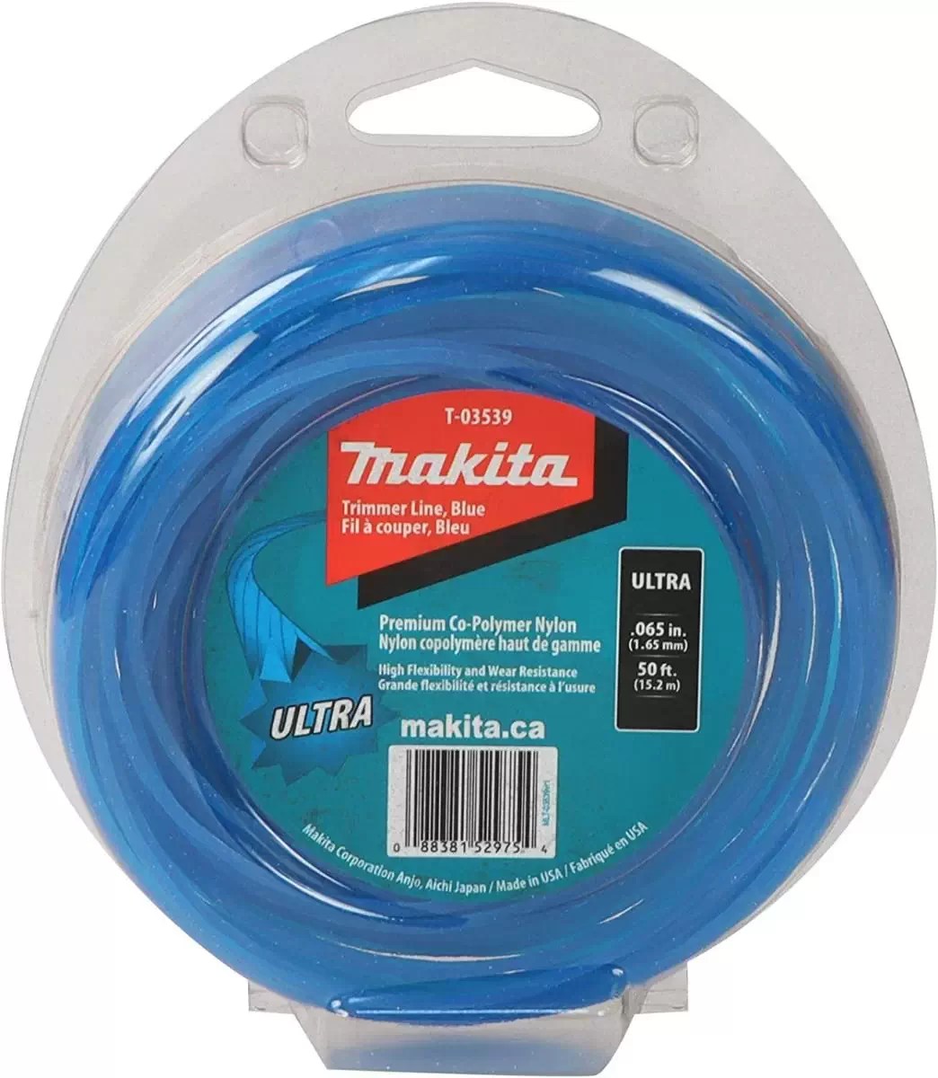 Makita T-03539 50' (15.2M) Blue Ultra Trimmer Line 0.65