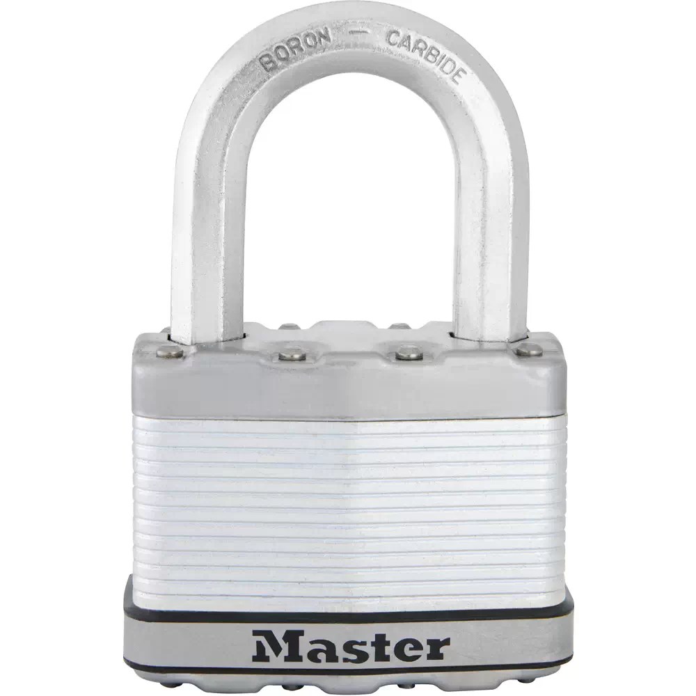 Master Lock M15KALF 2-1/2in (64mm) Wide Magnum Laminated Steel Padlock, Keyed Alike