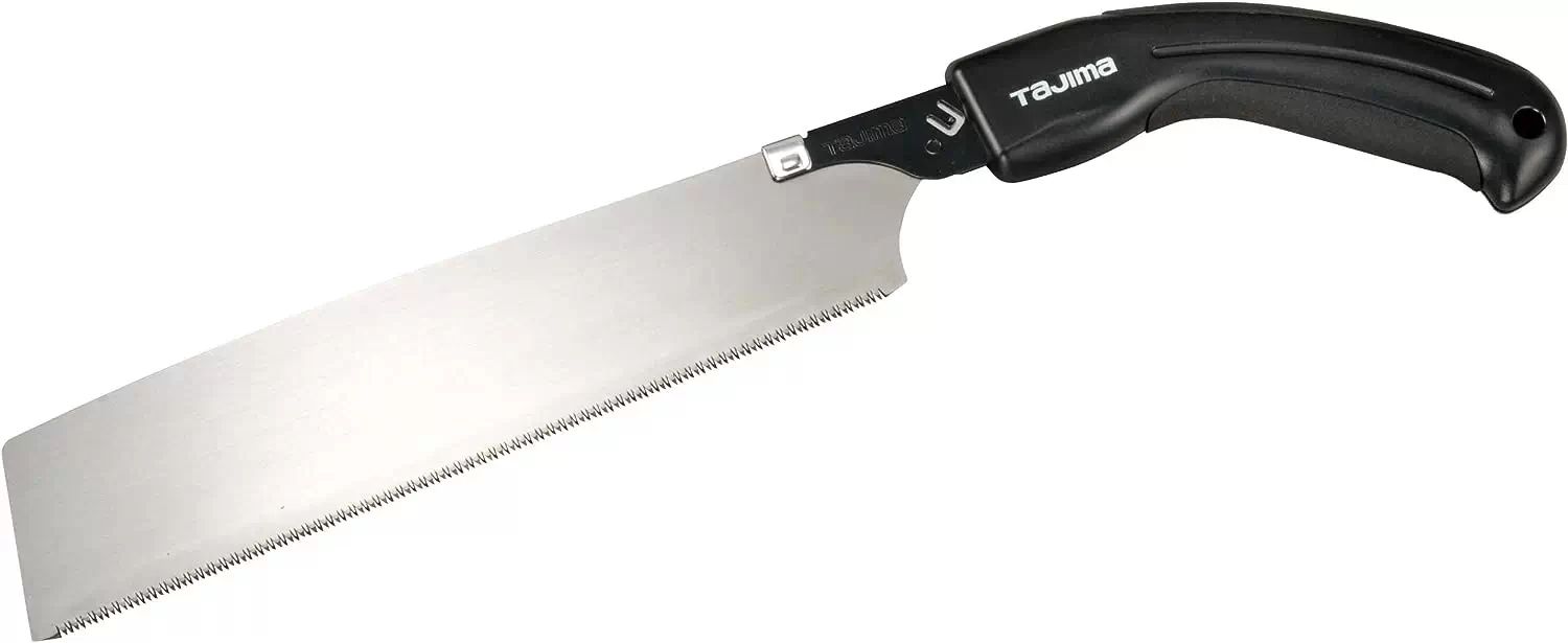 Tajima JPR-265 Japan Pull 10.2" (265 mm) Curved Japanese Precision Pull Saw, 16 TPI
