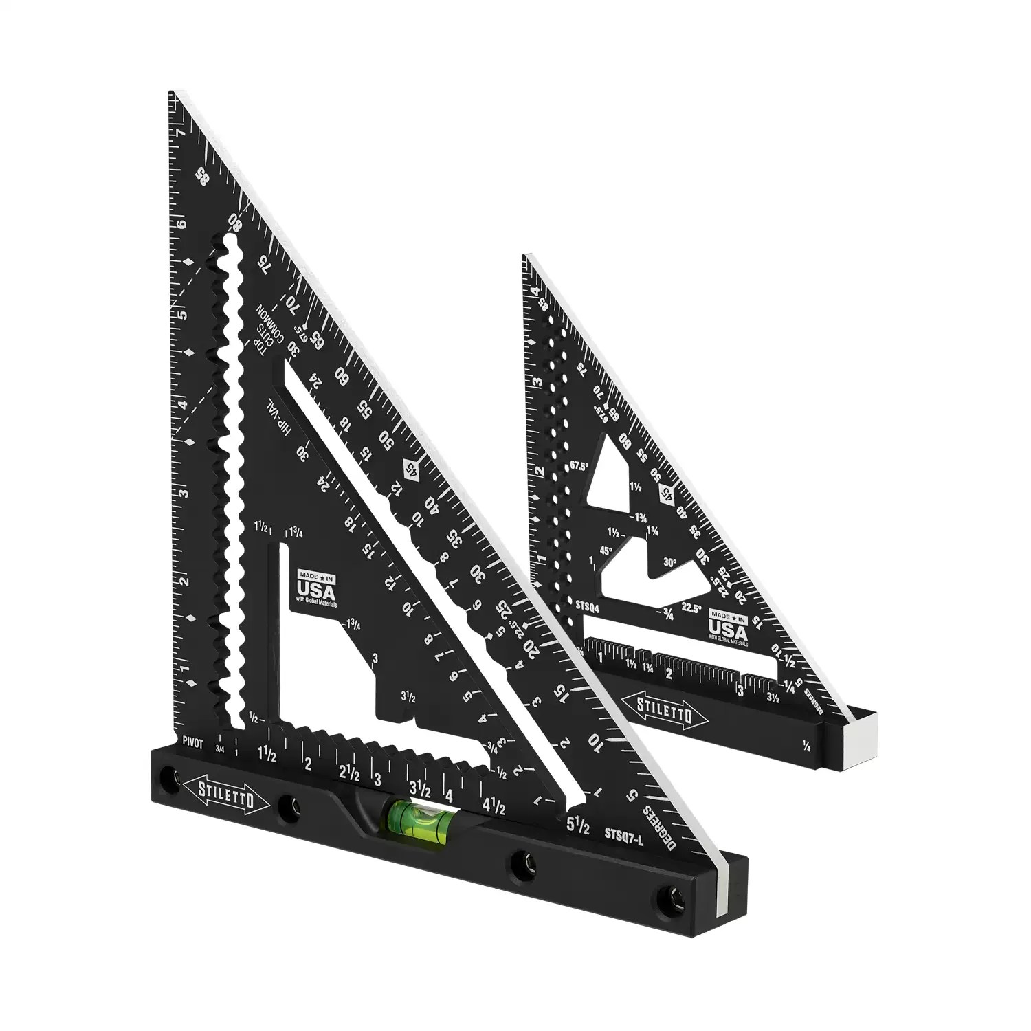 Stiletto STSQ7-LP 4-1/2" & 7" Frame to Finish Square Set