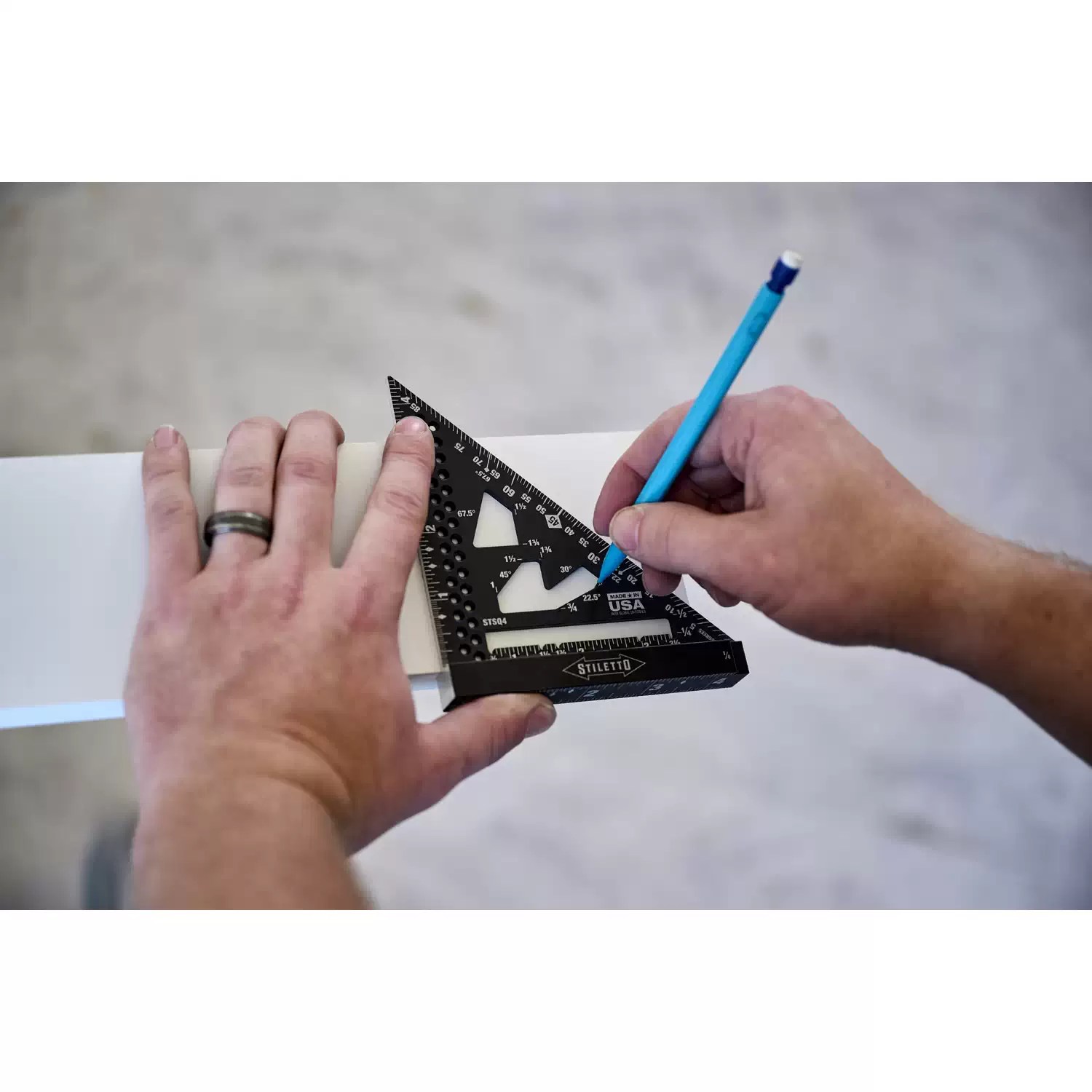 Stiletto STSQ7-LP 4-1/2" & 7" Frame to Finish Square Set