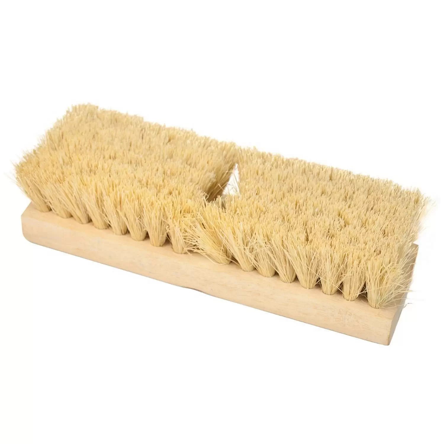 OX Tools OX-P061108 OX Pro Series Acid Deck Brush, Tapered & Threaded Holes, White Tampico Fiber