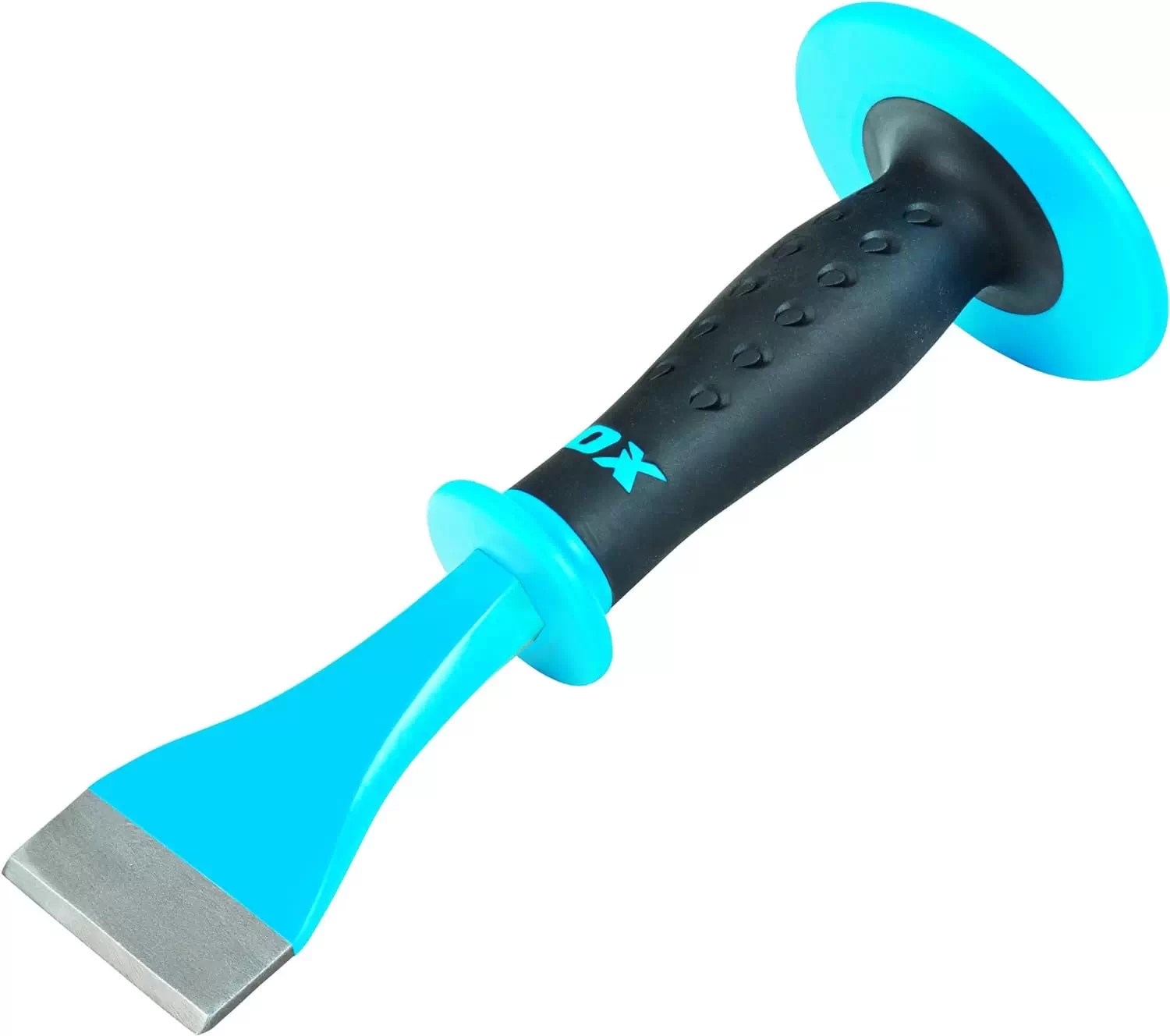 OX Tools OX-P092002 OX Pro Series 2-1/4" x 10" (57 x 254mm) Drop Forged Electricians Chisel with Guard