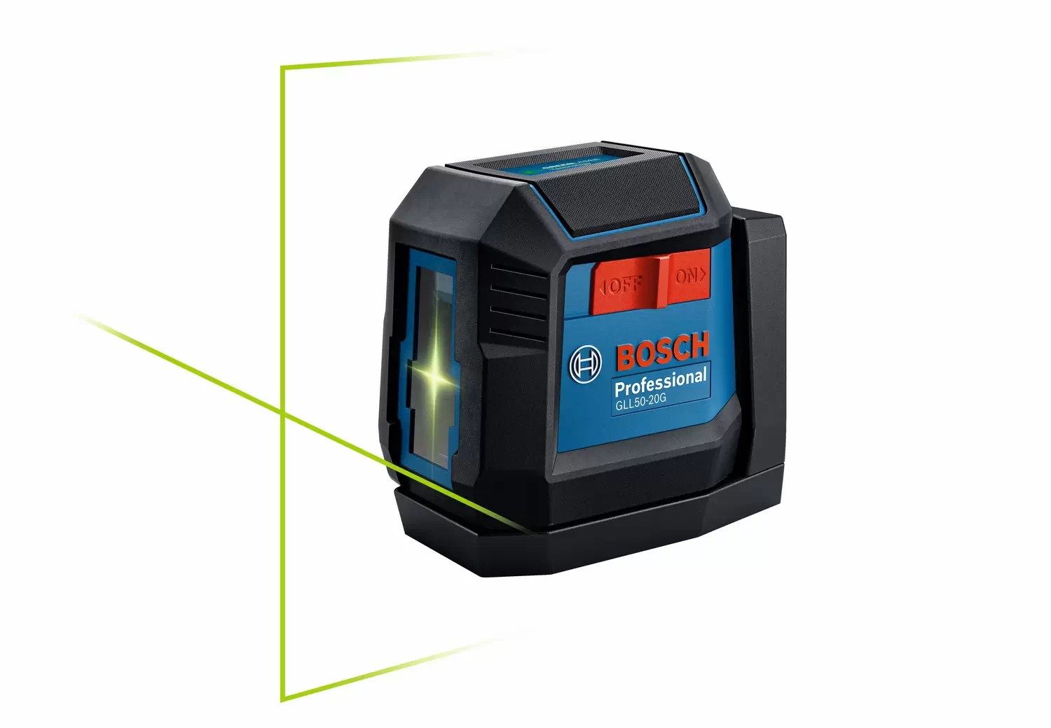 Bosch GLL50-20G Green-Beam Self-Leveling Cross-Line Laser, 65' Range