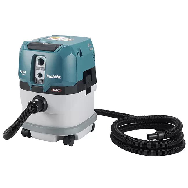Makita VC004GLZ02 40V MAX XGT Li-Ion Brushless Cordless 15.0 L (4.0 Gal.) Dry Vacuum Cleaner w/AWS & XPT (Tool Only)