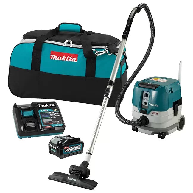 Makita VC005GLM11 40V MAX XGT Brushless Cordless 8.0 L Dry Vacuum Cleaner w/XPT (4.0Ah Kit)