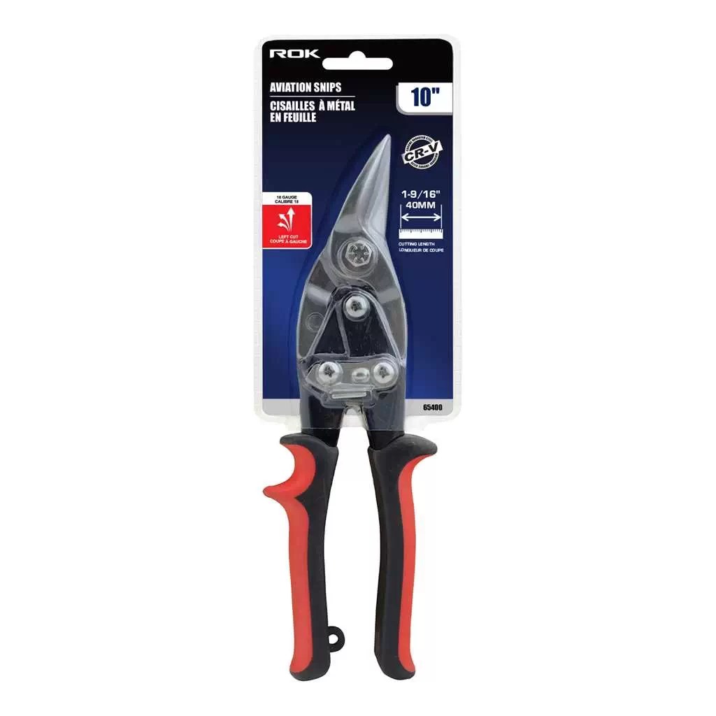 ROK 65400 10" Left Aviation Tin Snips