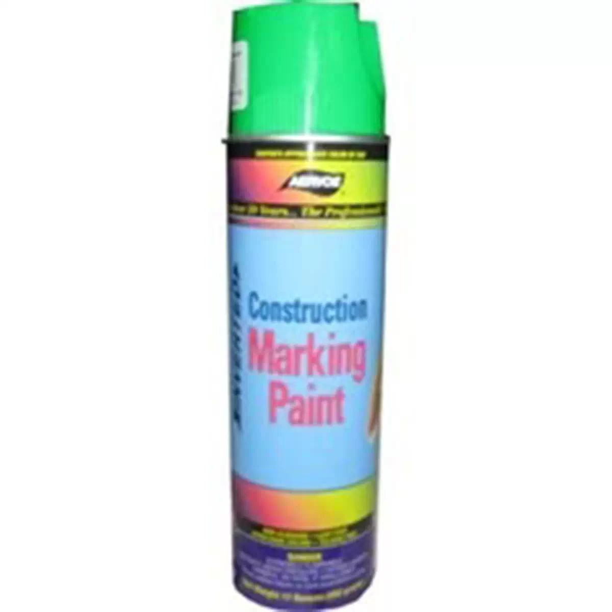 Aervoe Industries 248 Fluorescent Green Construction Marking Paint, Upside-Down Marking