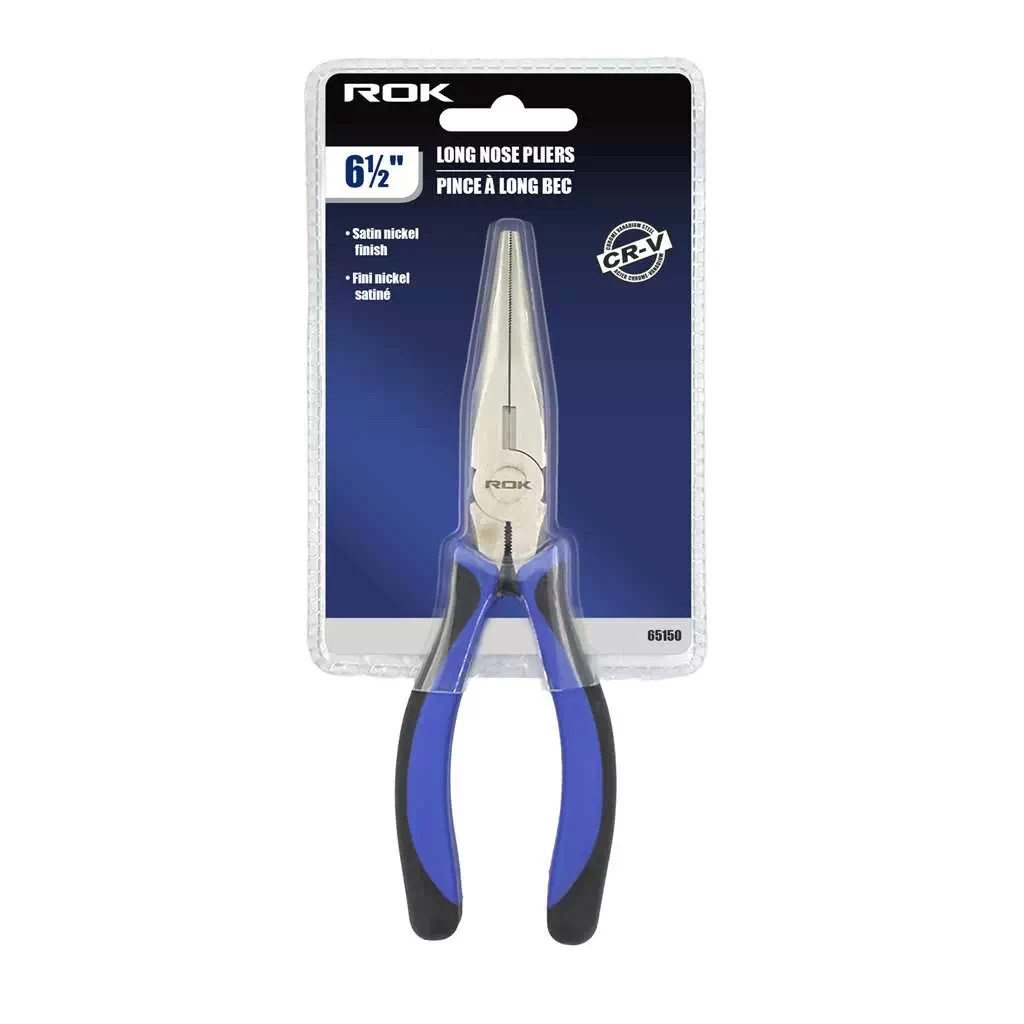 ROK 65150 6-1/2" Long Nose Pliers
