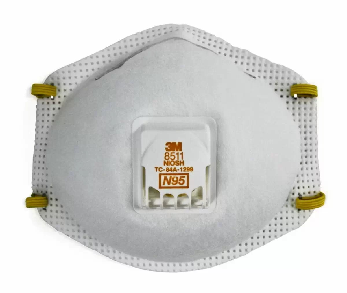 3M 8511 10 Pack N95 Particulate Respirator - Valve