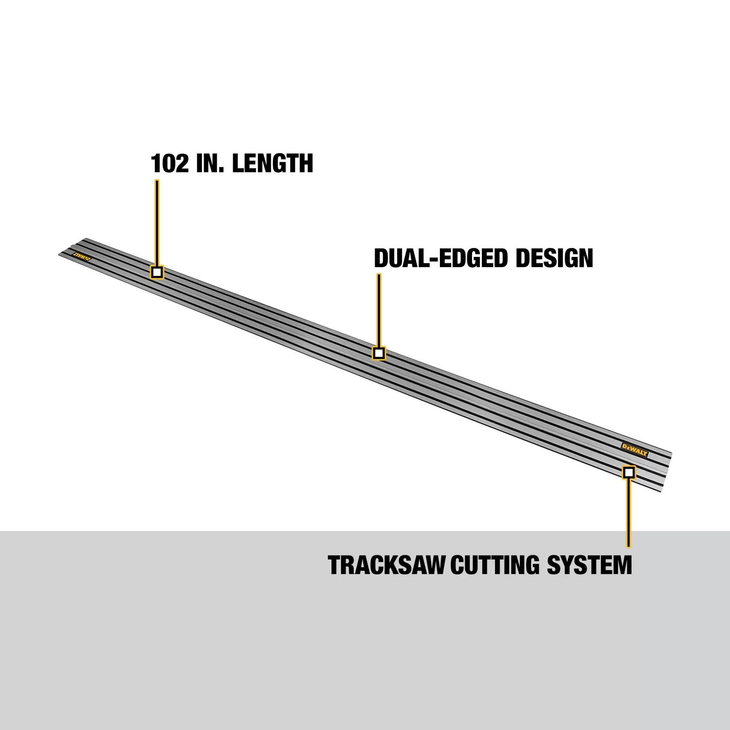 Dewalt DWS5023 102" TrackSaw Track