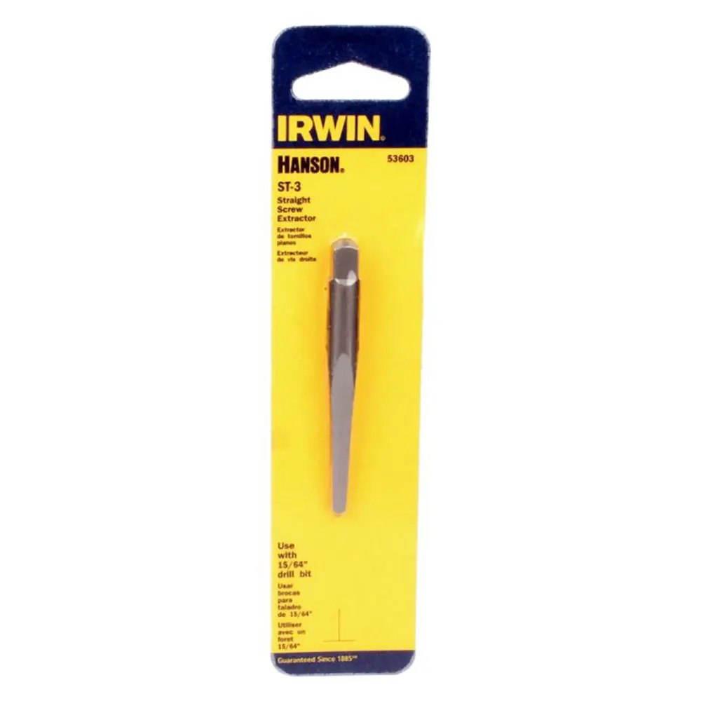 Irwin 53603 ST-3 Straight Flute Screw Extractor