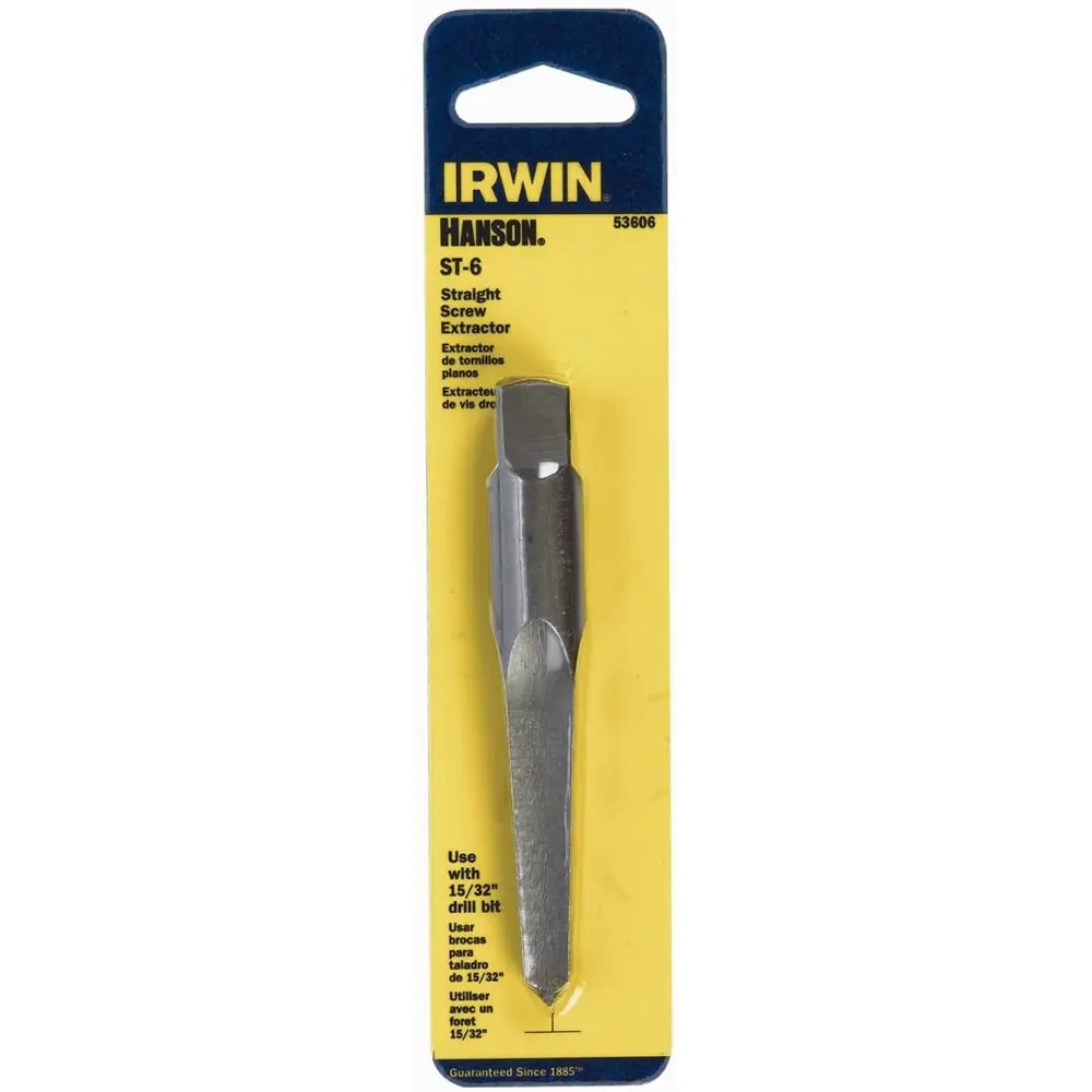 Irwin 53606 ST-6 Straight Flute Screw Extractor