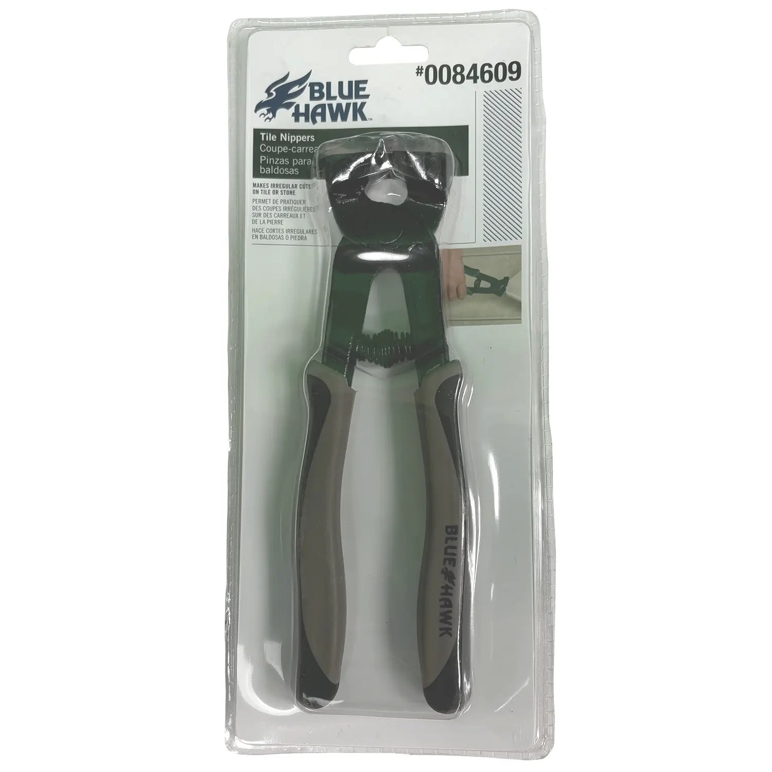 Blue Hawk 0084609 8" Professional Tile Nipper Pliers