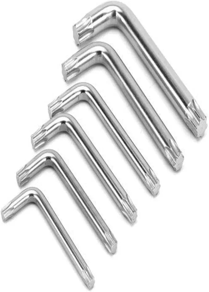 PowerBuilt 640685 6pc Torx Key Set, T40 - T60