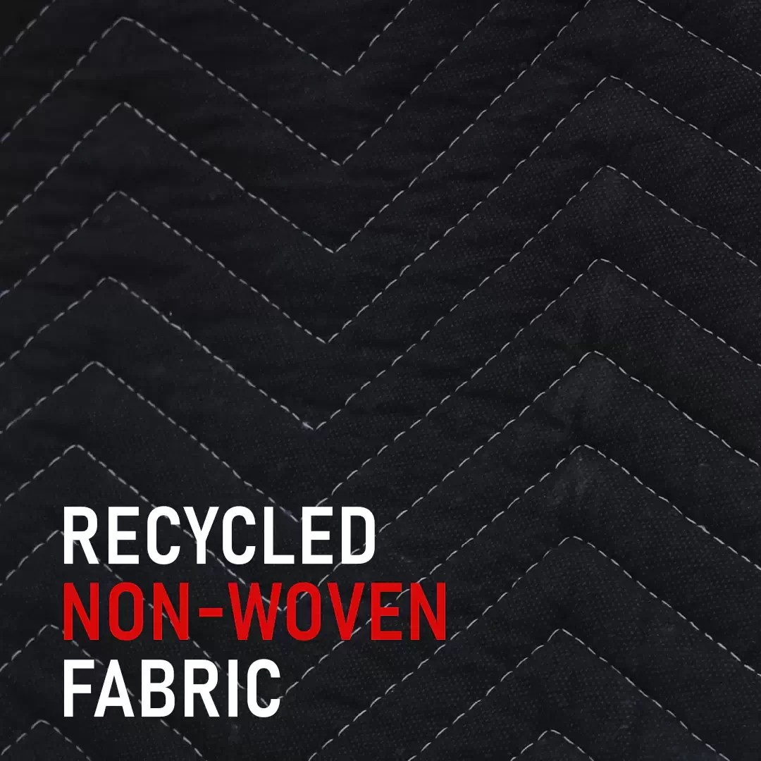 Boxer 77840 72" x 78" Non-Woven All Purpose Grommeted Industrial Blanket