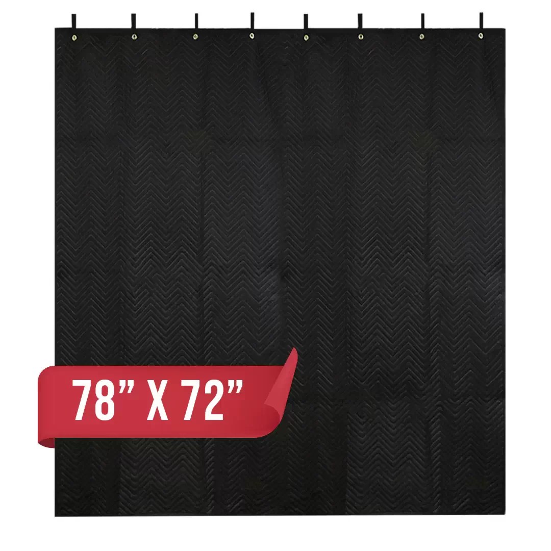 Boxer 77840 72" x 78" Non-Woven All Purpose Grommeted Industrial Blanket