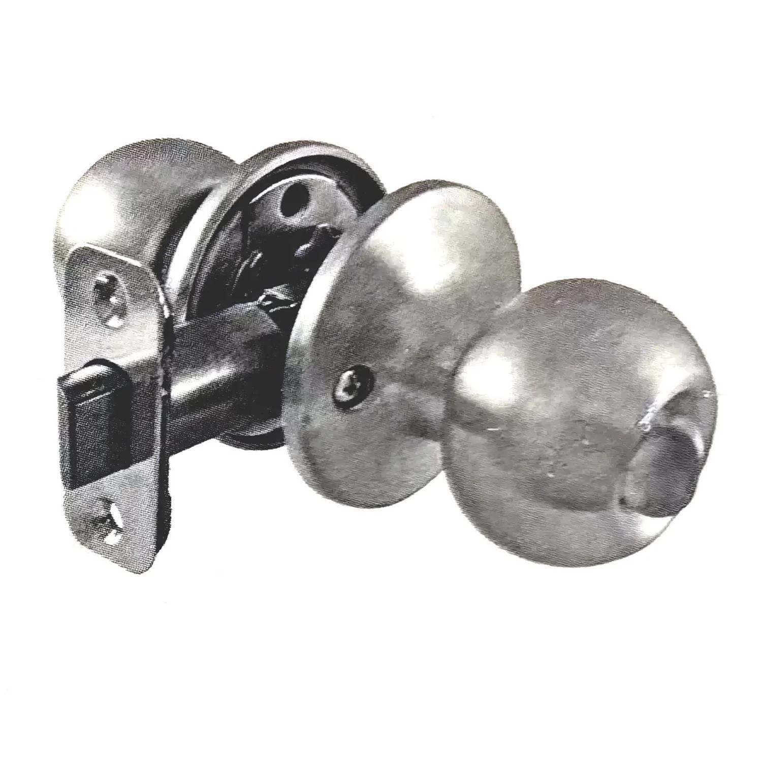 Ultra Security 82528 Oil Rubbed Bronze Privacy Lockset Chestnut Hill Ball Knob