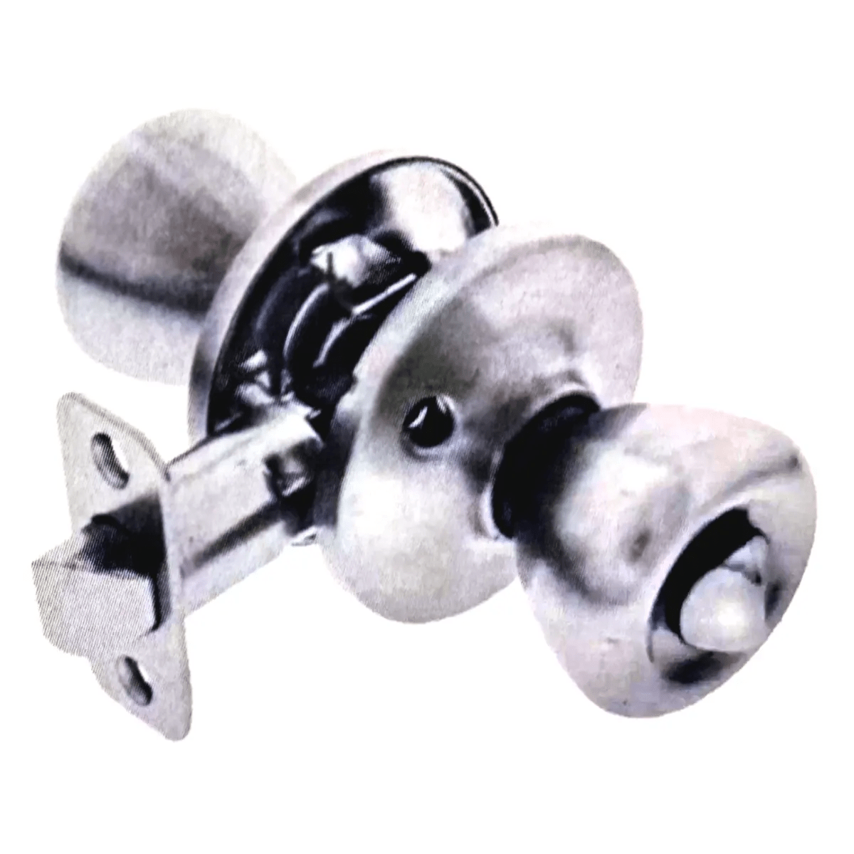 Ultra Hardware 82578 Satin Nickel Privacy Lockset Tulip Style Knob