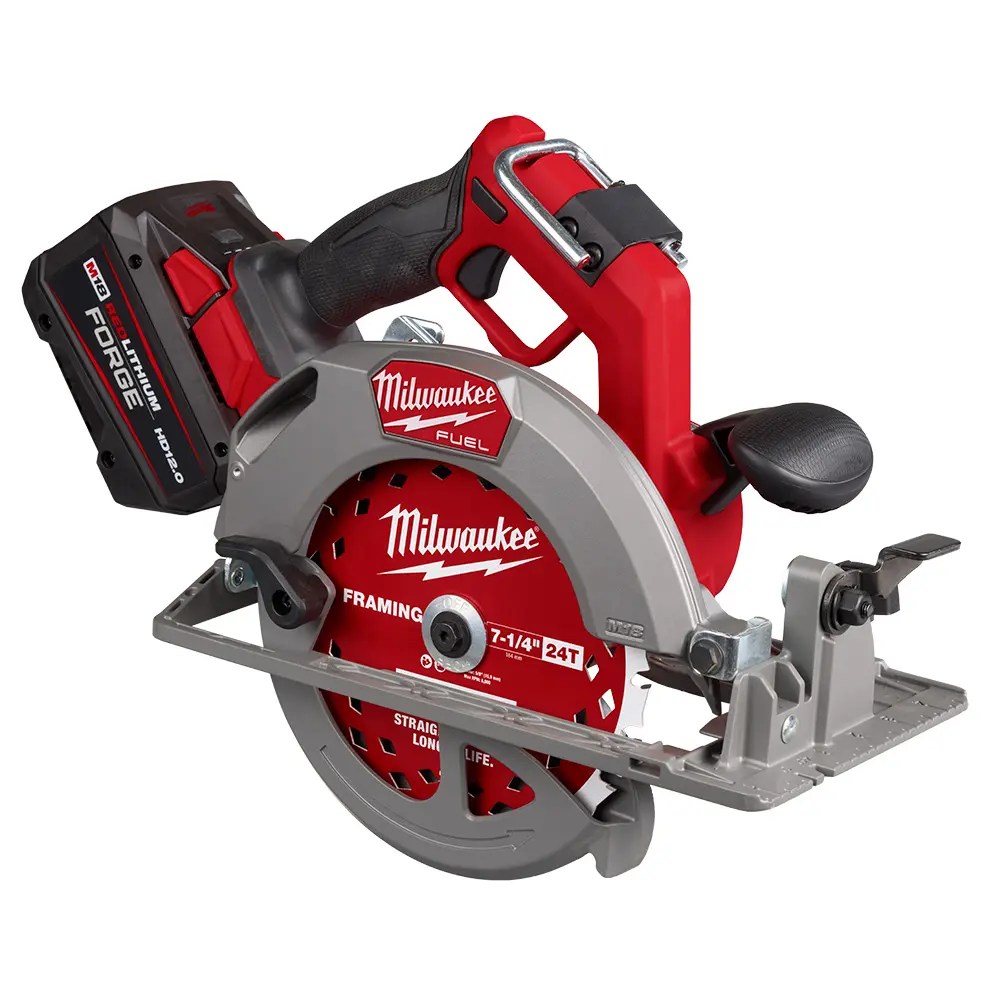 Milwaukee 2834-21HD M18 FUEL 7-1/4” Circular Saw Kit, 12Ah