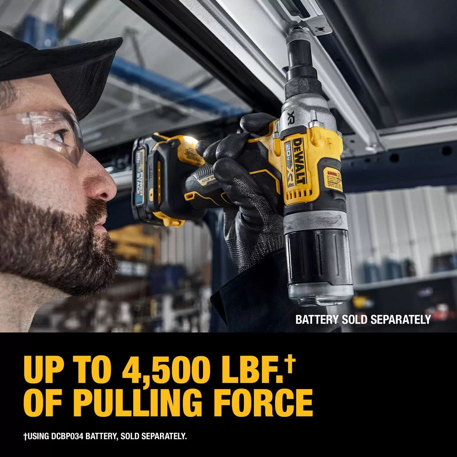 Dewalt DCF414B 20V MAX XR Brushless Cordless 1/4" Rivet Tool - Tool Only