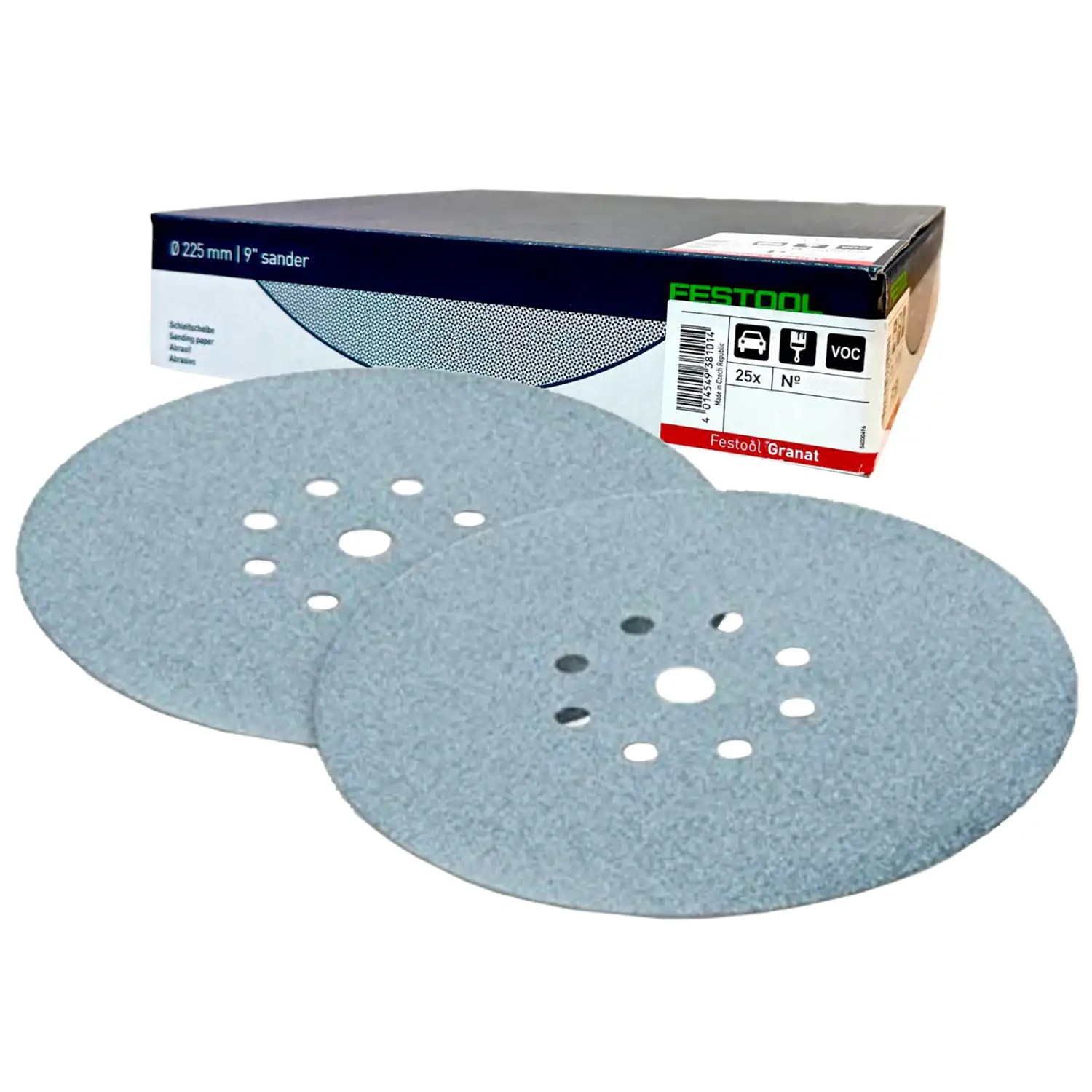 Festool 203314 9″ Granat Abrasive Net 120G Sanding Discs STF D225 P120 GR NET/25