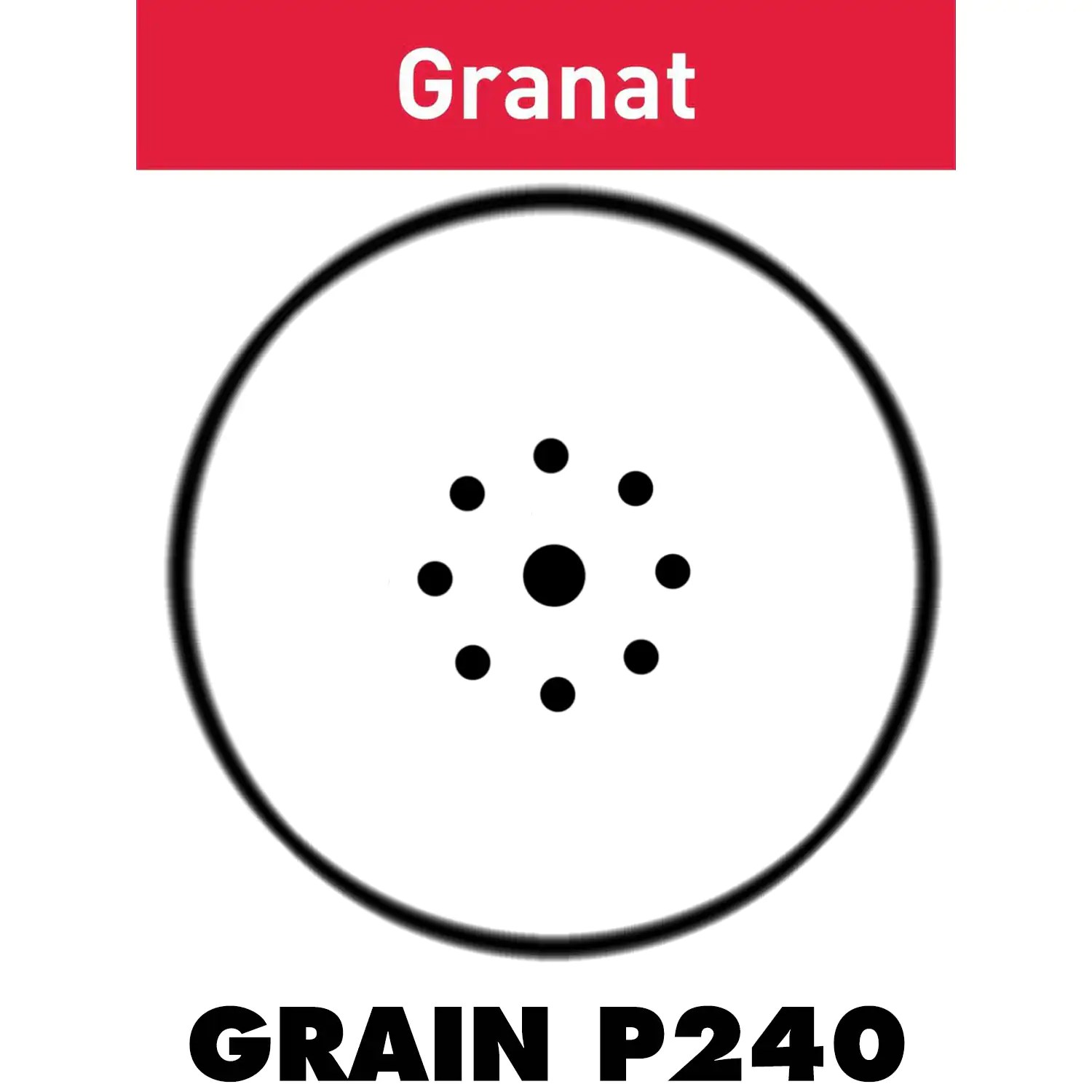 Festool 203318 9″ Granat Abrasive Net 240G Sanding Discs STF D225 P240 GR NET/25