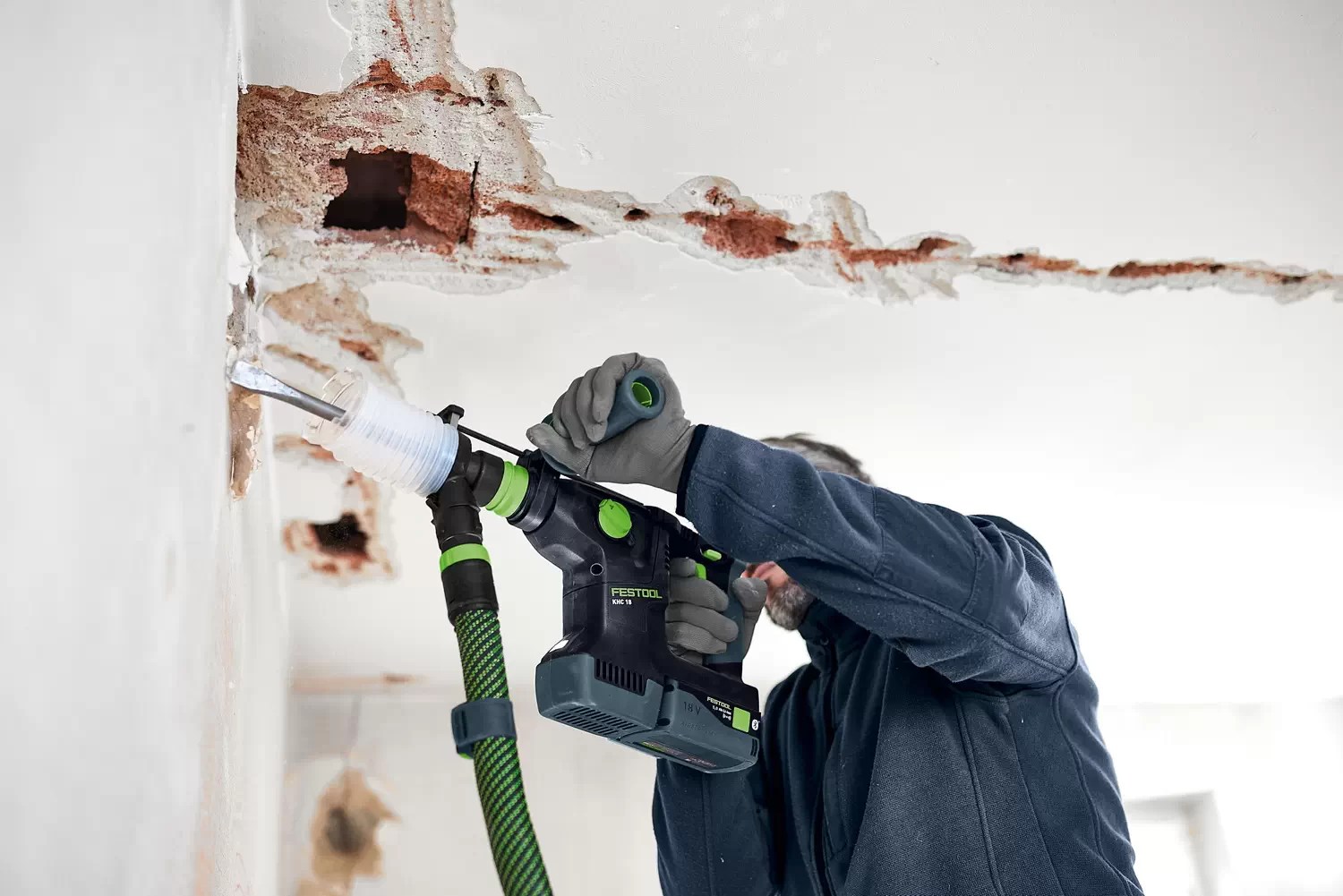 Festool 204925 16.4' Smooth Antistatic Suction Hose D36x5m-AS/CTR