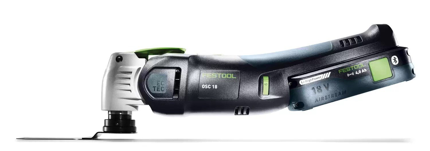 Festool 576590 VECTURO 18V Cordless Oscillator Multi-Tool OSC 18 HPC 4,0 EI-Set