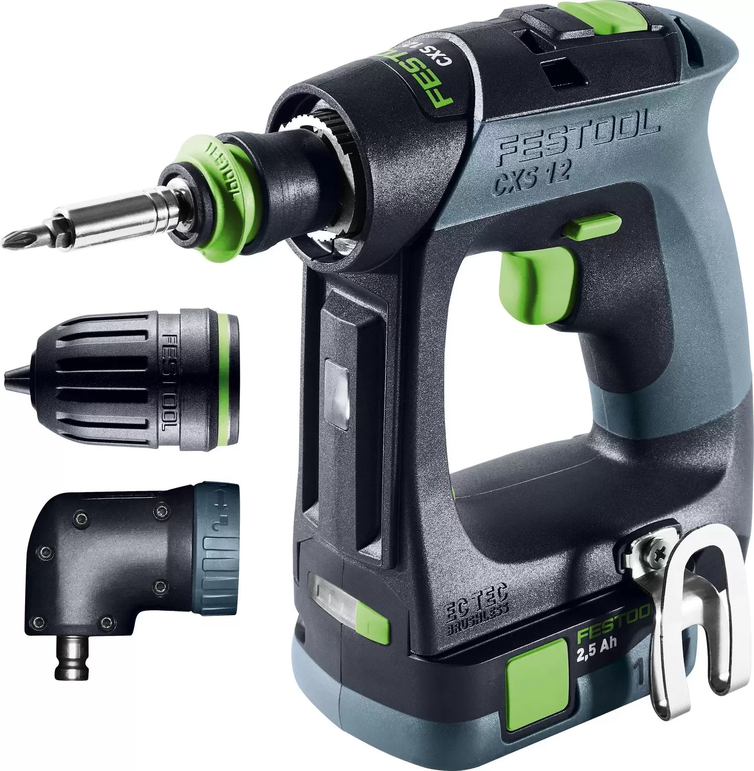 Festool 576869 12V Cordless Fastfix Drill Set CXS 12 2,5-Set