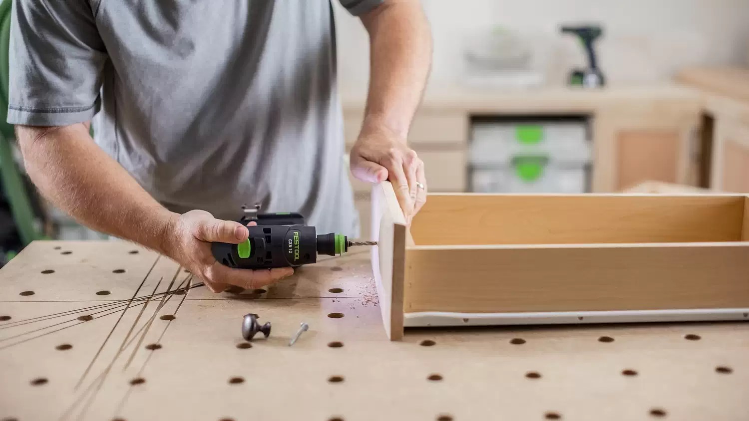 Festool 576869 12V Cordless Fastfix Drill Set CXS 12 2,5-Set