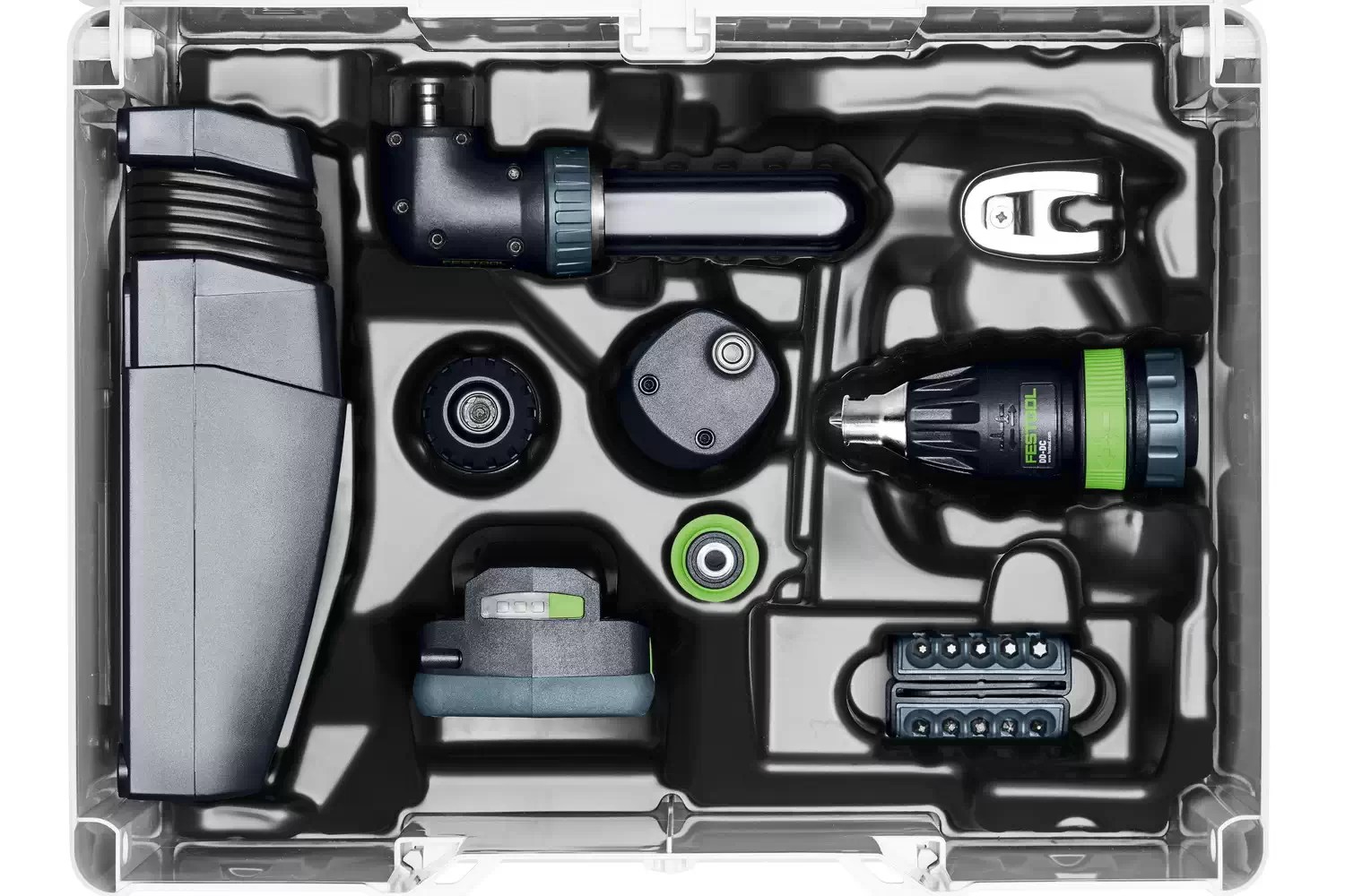 Festool 576889 18V Cordless Fastfix Drill Set CXS 18 HPC 4,0 I-Set