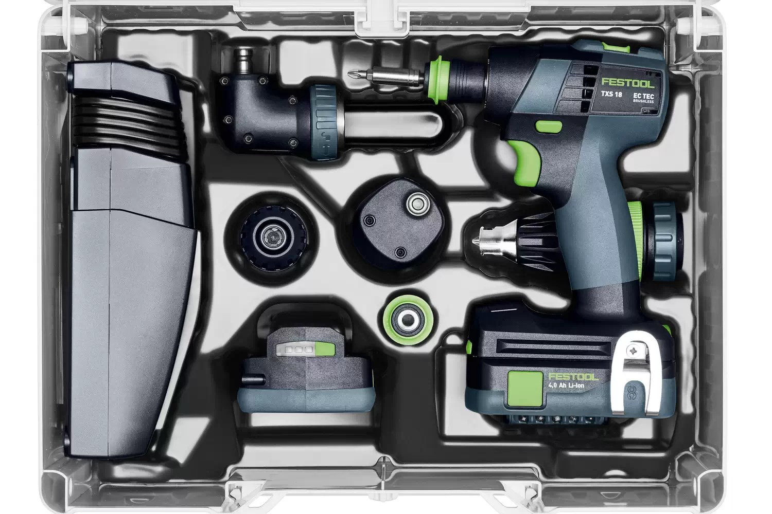 Festool 576903 18V Cordless Fastfix Drill Set TXS 18 HPC 4,0 I-Set