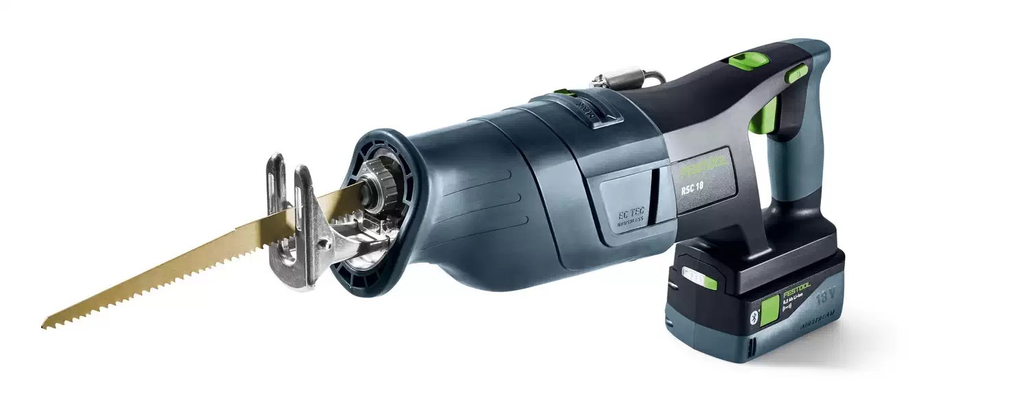 Festool 576951 18V Cordless Reciprocating Saw RSC 18 5,0 EB-Plus