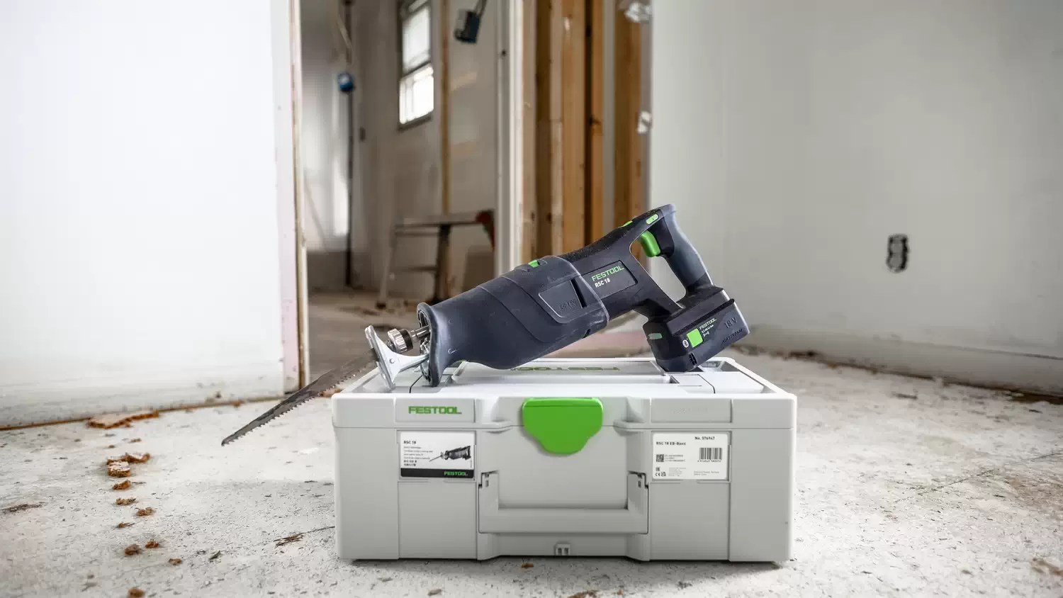 Festool 576951 18V Cordless Reciprocating Saw RSC 18 5,0 EB-Plus