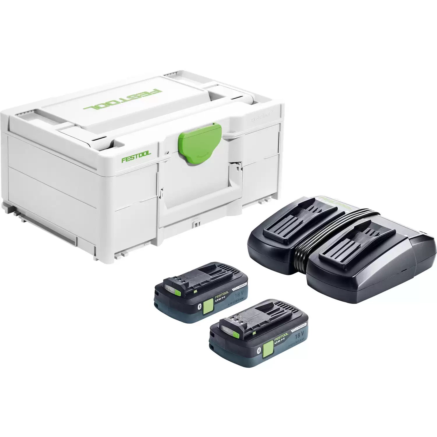 Festool 577108 4Ah Energy Set with Bluetooth SYS 18V 2x4,0/TCL 6 DUO