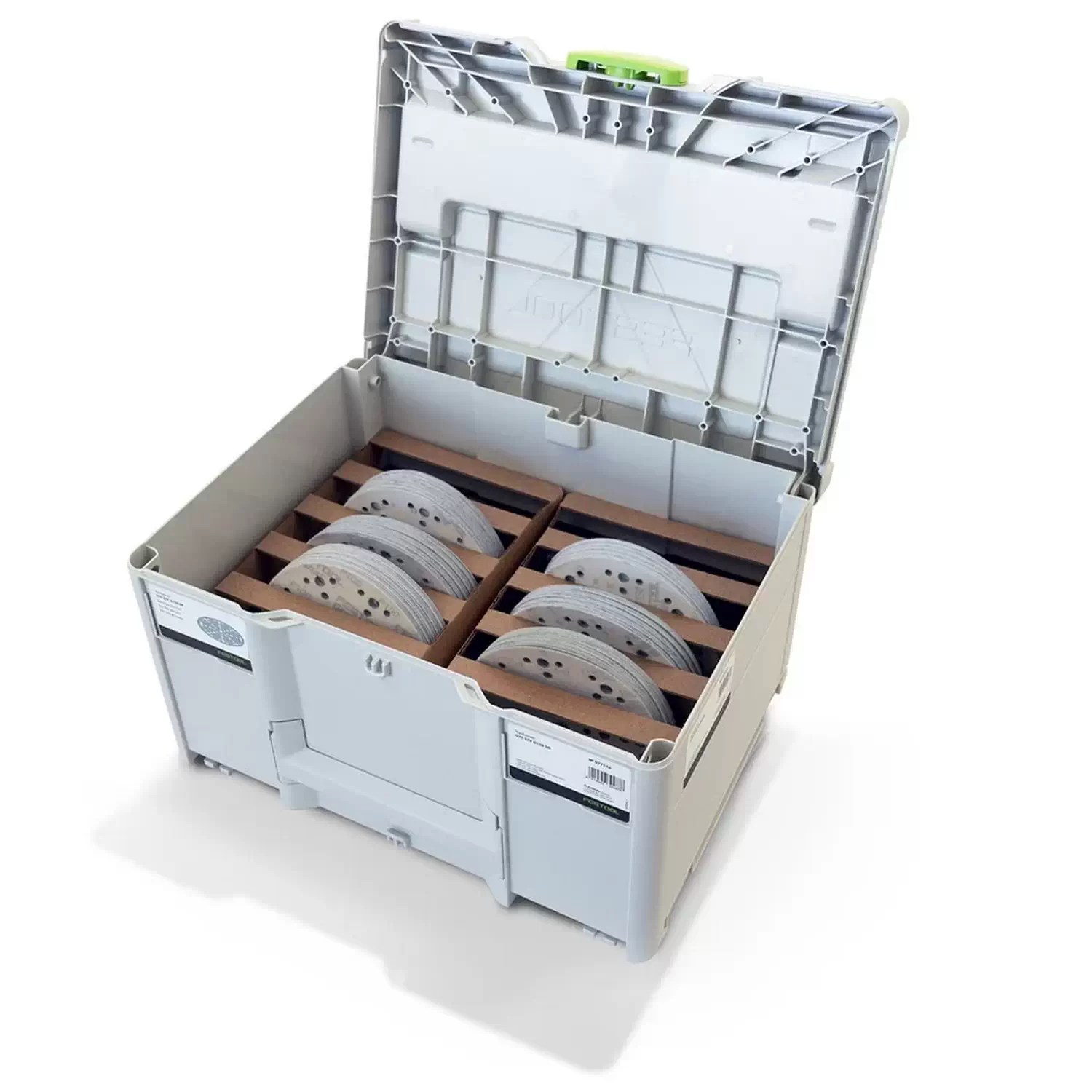 Festool 577110 6" Granat Sanding Disc Systainer Abrasive Set SYS STF D150 GR