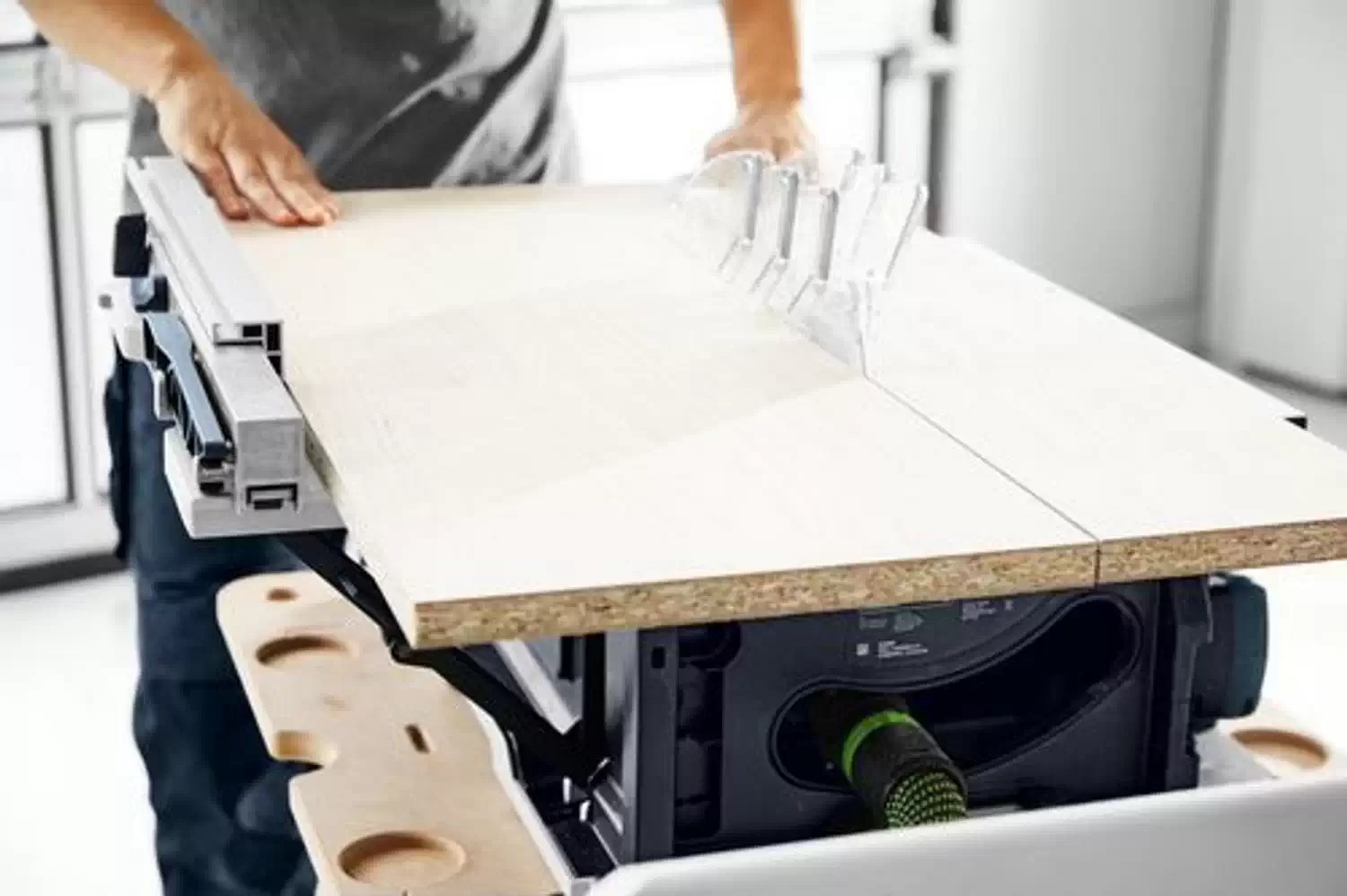 Festool 577383 Cordless 6" Table Saw CSC SYS 50 EBI-Set