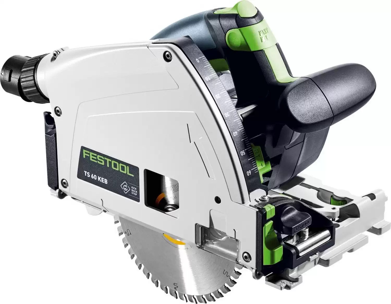 Festool 577422 6-5/8" Plunge Cut Track Saw with 55" Guide Rail TS 60 KEB-F-Plus-FS