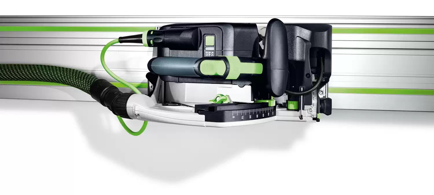 Festool 577748 6-5/8" Plunge Cut Track Saw, 55" Rail & Scoring Function TSV 60 KEB-F-Plus-FS