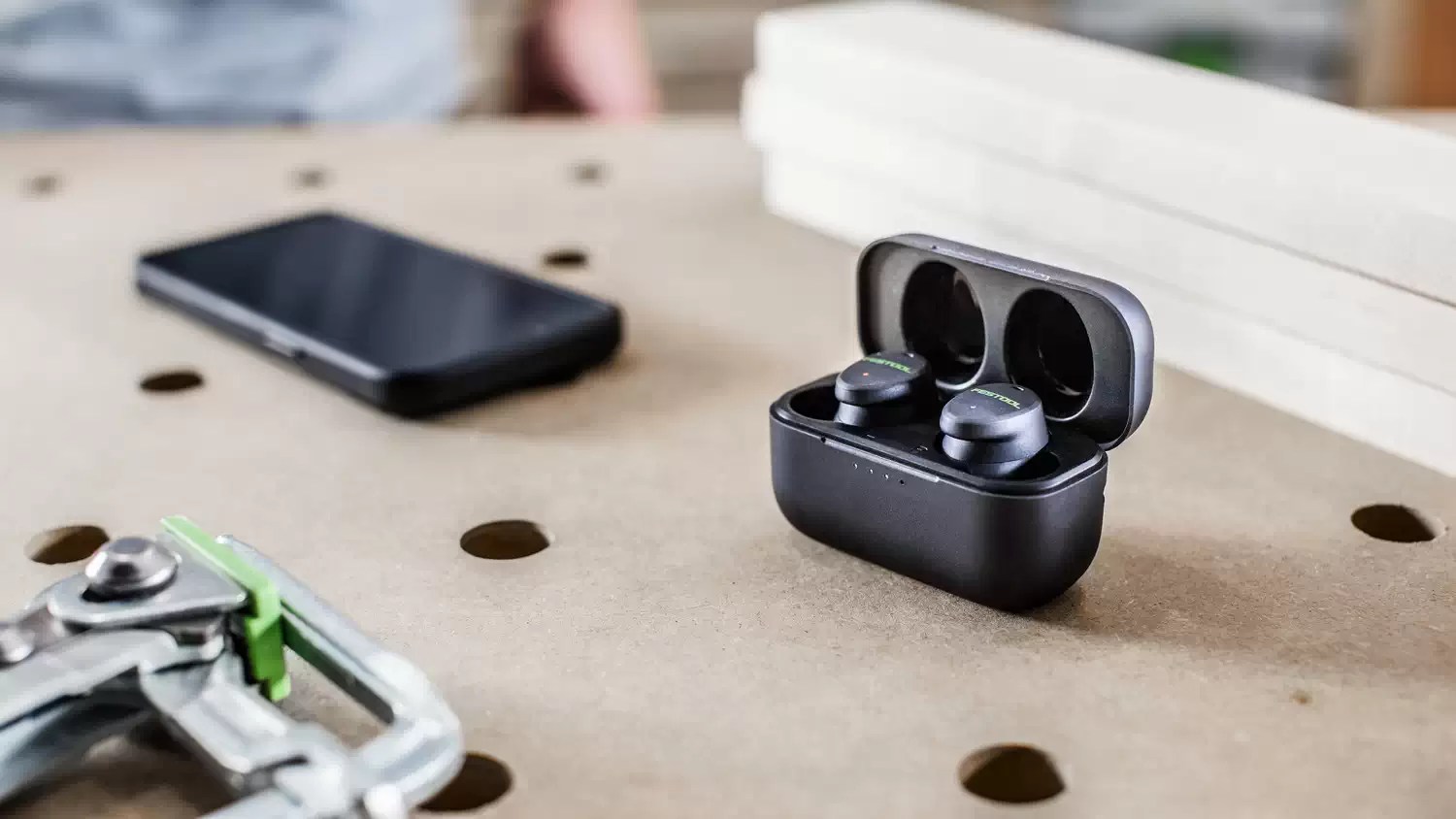 Festool 577793 NRR 25dB USB Rechargeable Bluetooth Hearing Protection GHS 25 I