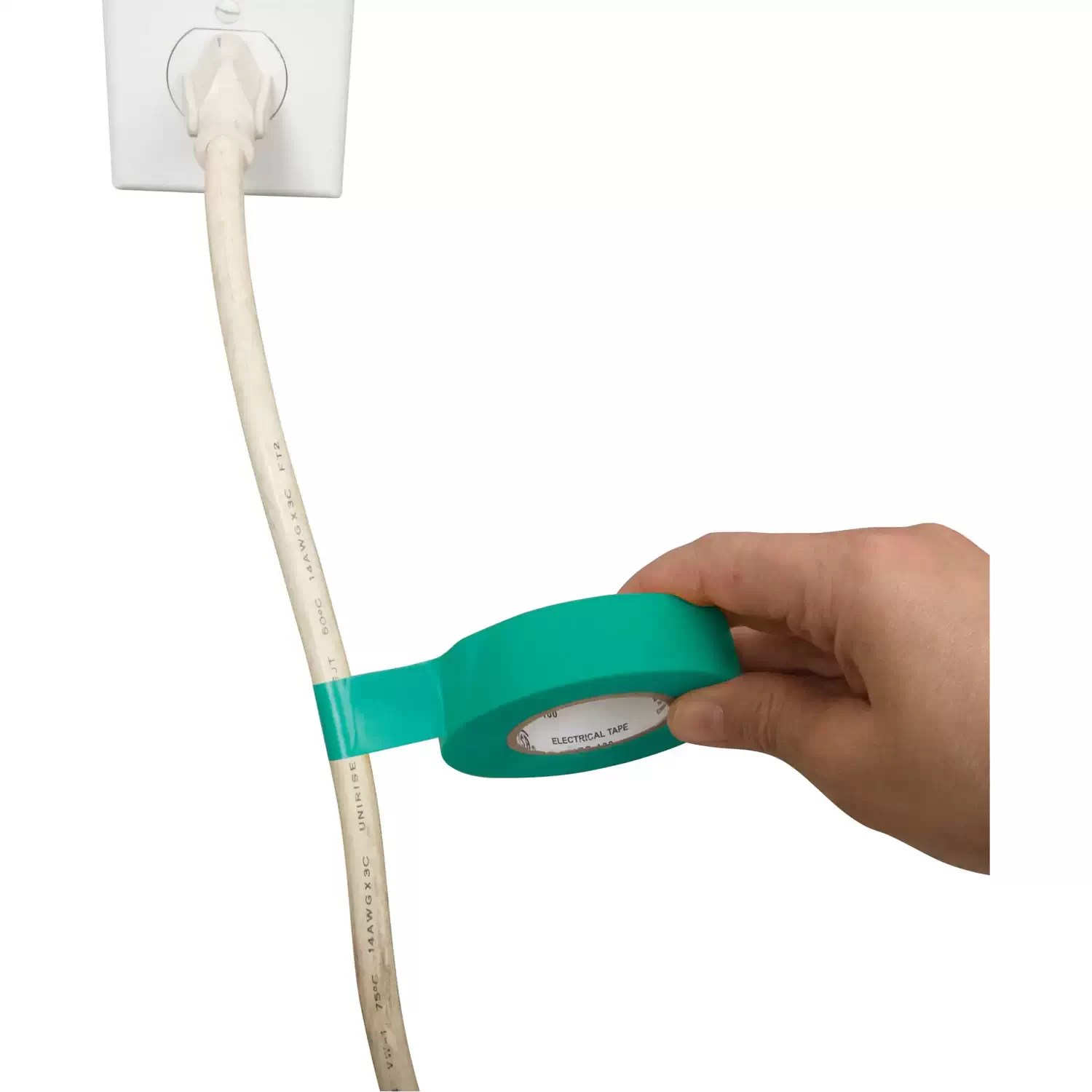 Aurora Tools XH384 3/4" (19mm) x 60' (18m) Green Electrical Tape