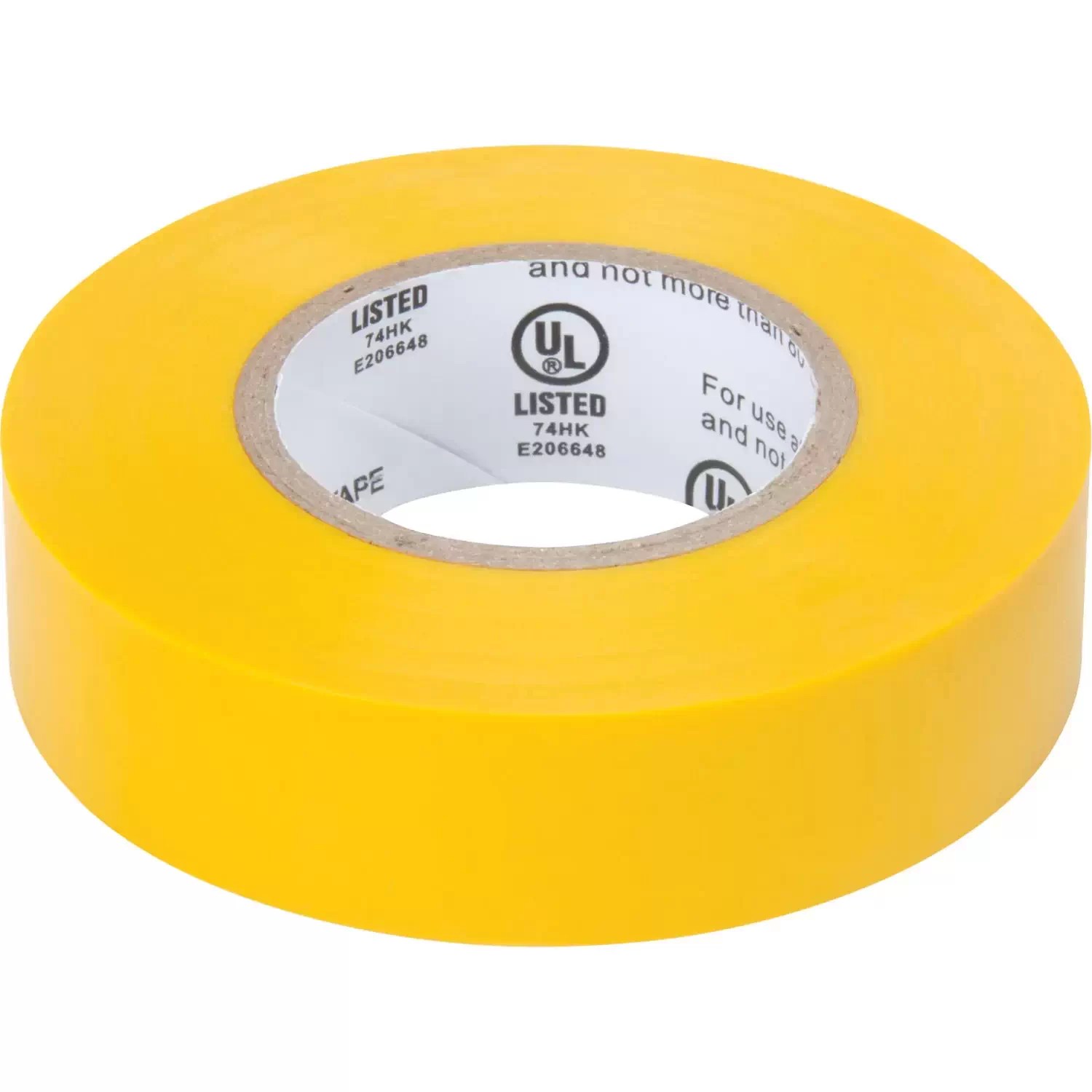 Aurora Tools XH387 3/4" (19mm) x 60' (18m) Yellow Electrical Tape