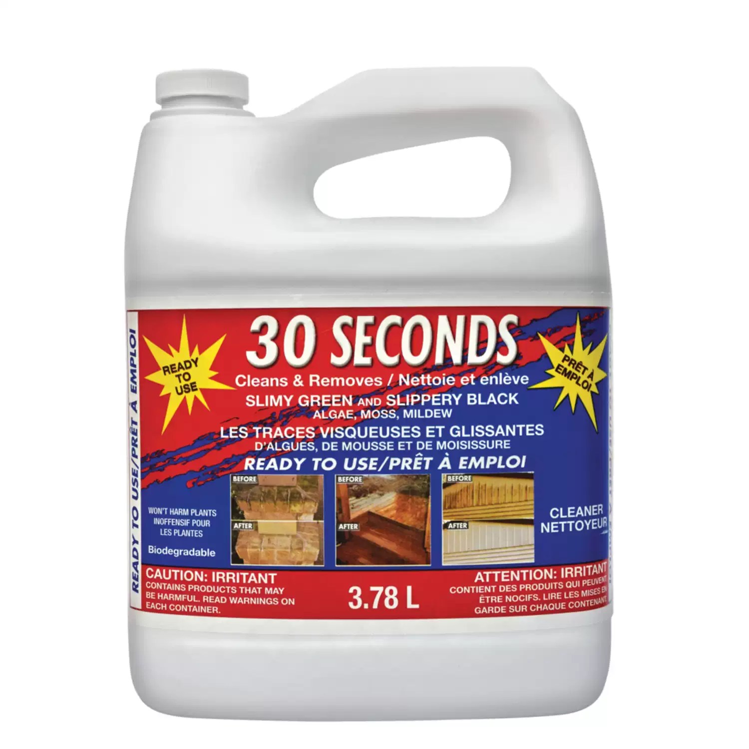 30 Seconds 30SEC4 3.78L Outdoor Surface Cleaner