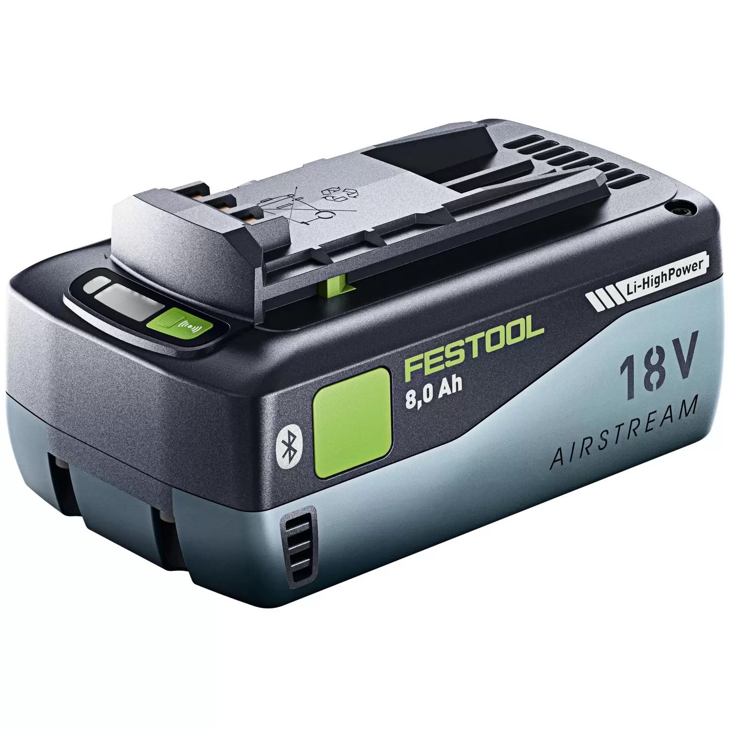 Festool 577324 8Ah Li-HighPower Battery Pack with Bluetooth BP 18 Li 8,0 HP-ASI