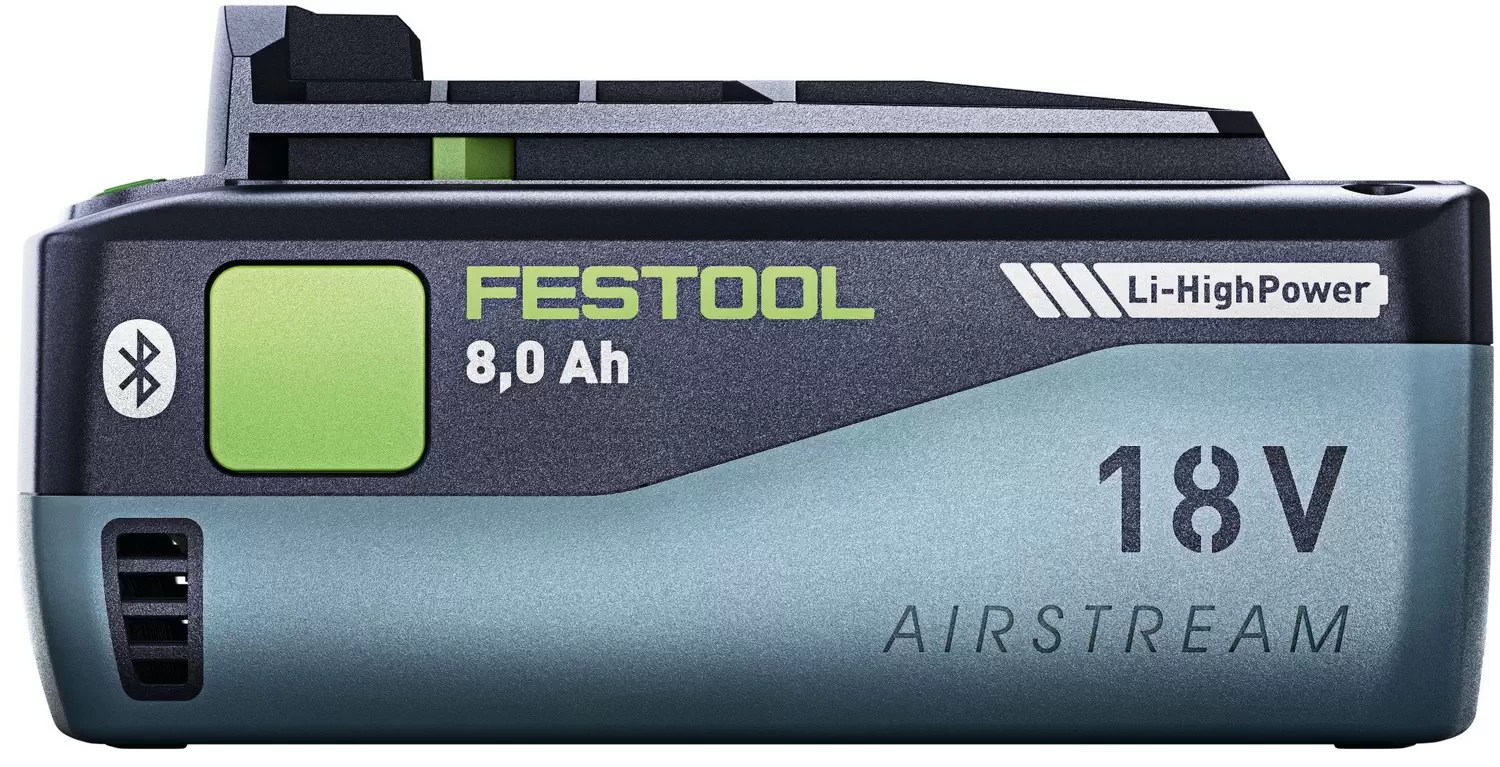 Festool 577324 8Ah Li-HighPower Battery Pack with Bluetooth BP 18 Li 8,0 HP-ASI