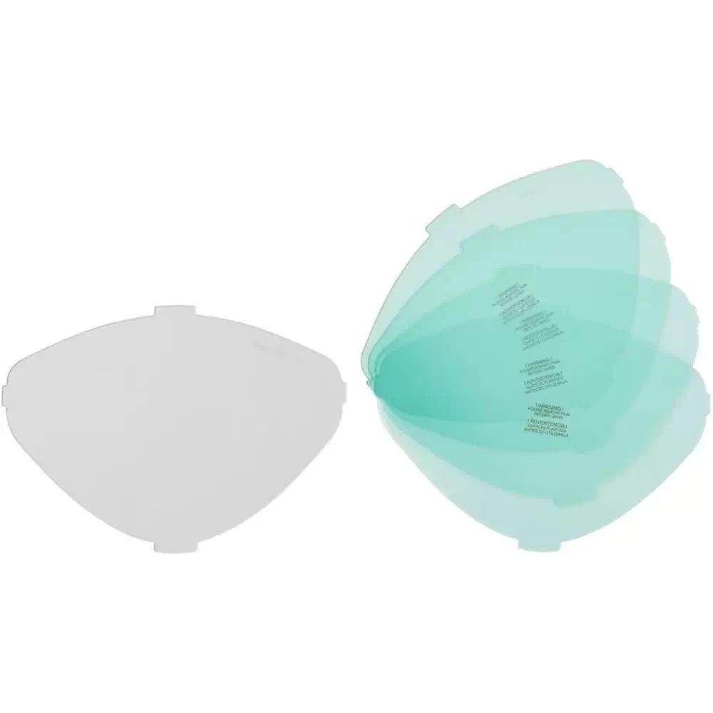 Jackson Safety 46640 Translight 455 Flip Series - Shield Replacement Windows, 5 Pack